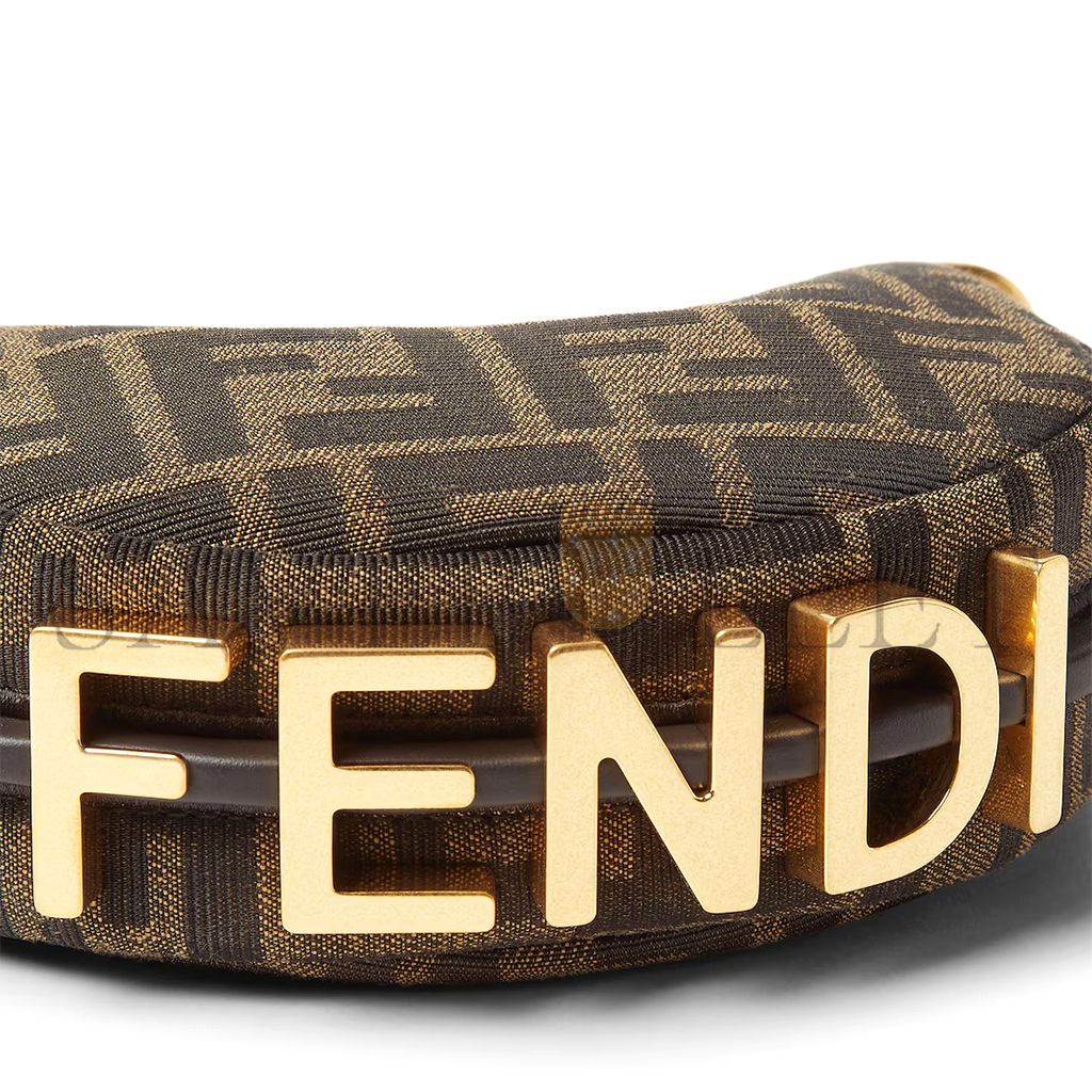 FENDI NANO FENDIGRAPHY 7AS089ANSQF197W (16.5*14*5cm)